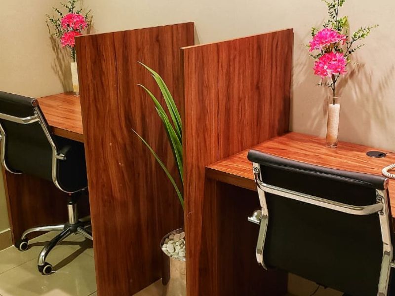 Workstation - 2 lugares individuais